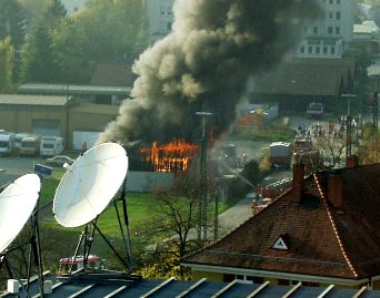 Schuppenbrand Nahaufnahme